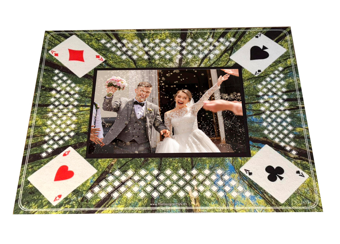 card mat photo personalised custom games