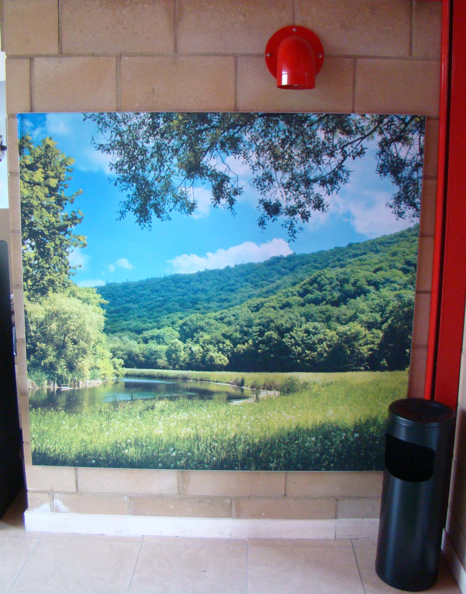 textile frame wall mounting decoration custom personalised decoration