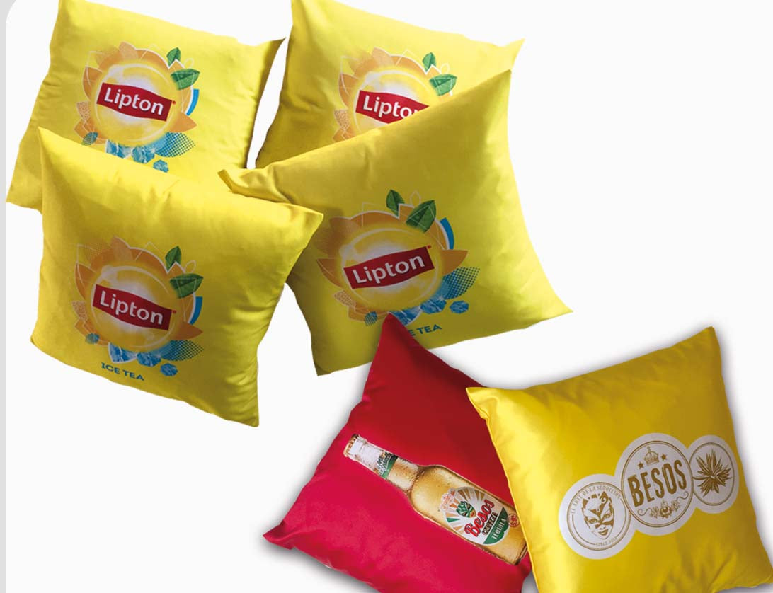 custom print cushion decoration home personalised pillows brand logo