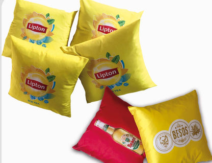 custom print cushion decoration home personalised pillows brand logo