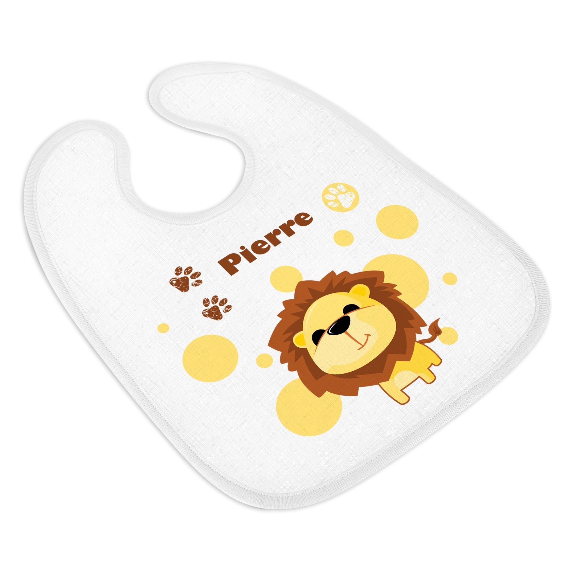 baby bib custom design picture logo name personalised personalization gift