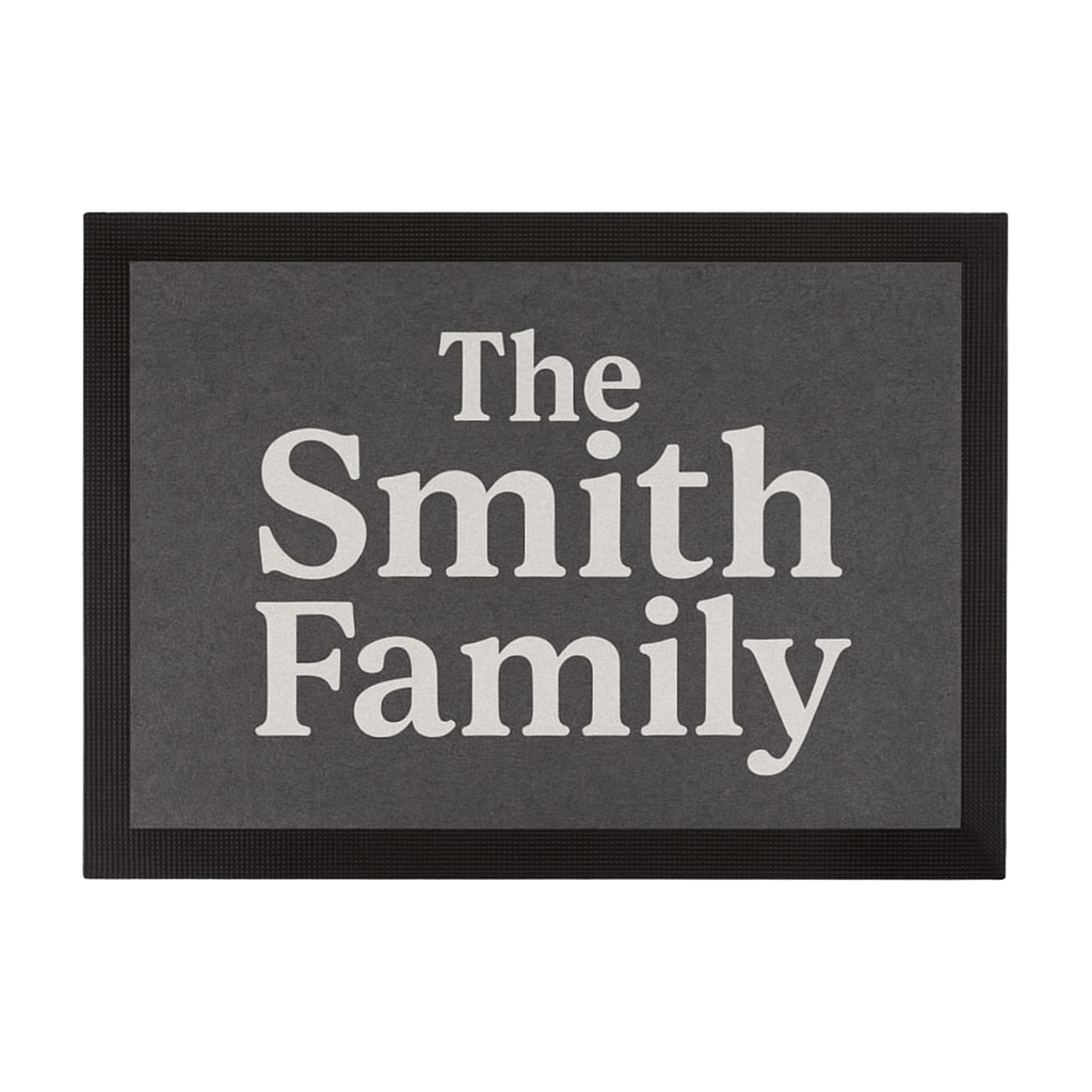 personalised doormat