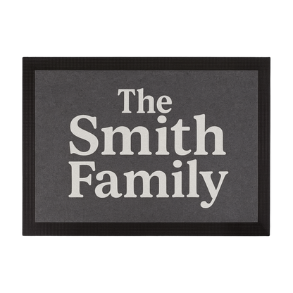 personalised doormat