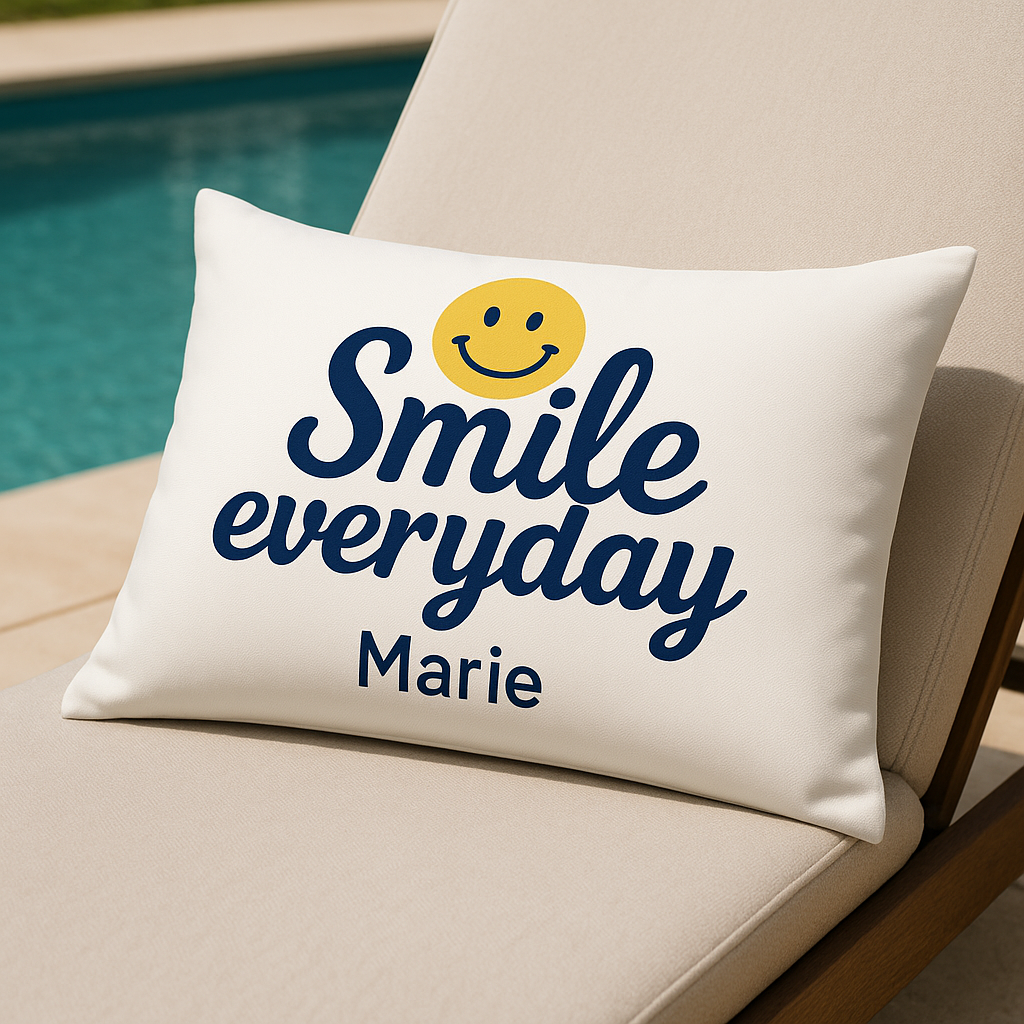 custom print cushion decoration home personalised pool