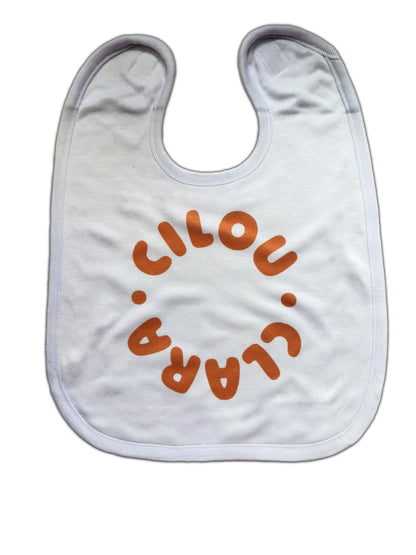 baby bib custom design picture logo name personalised personalization gift