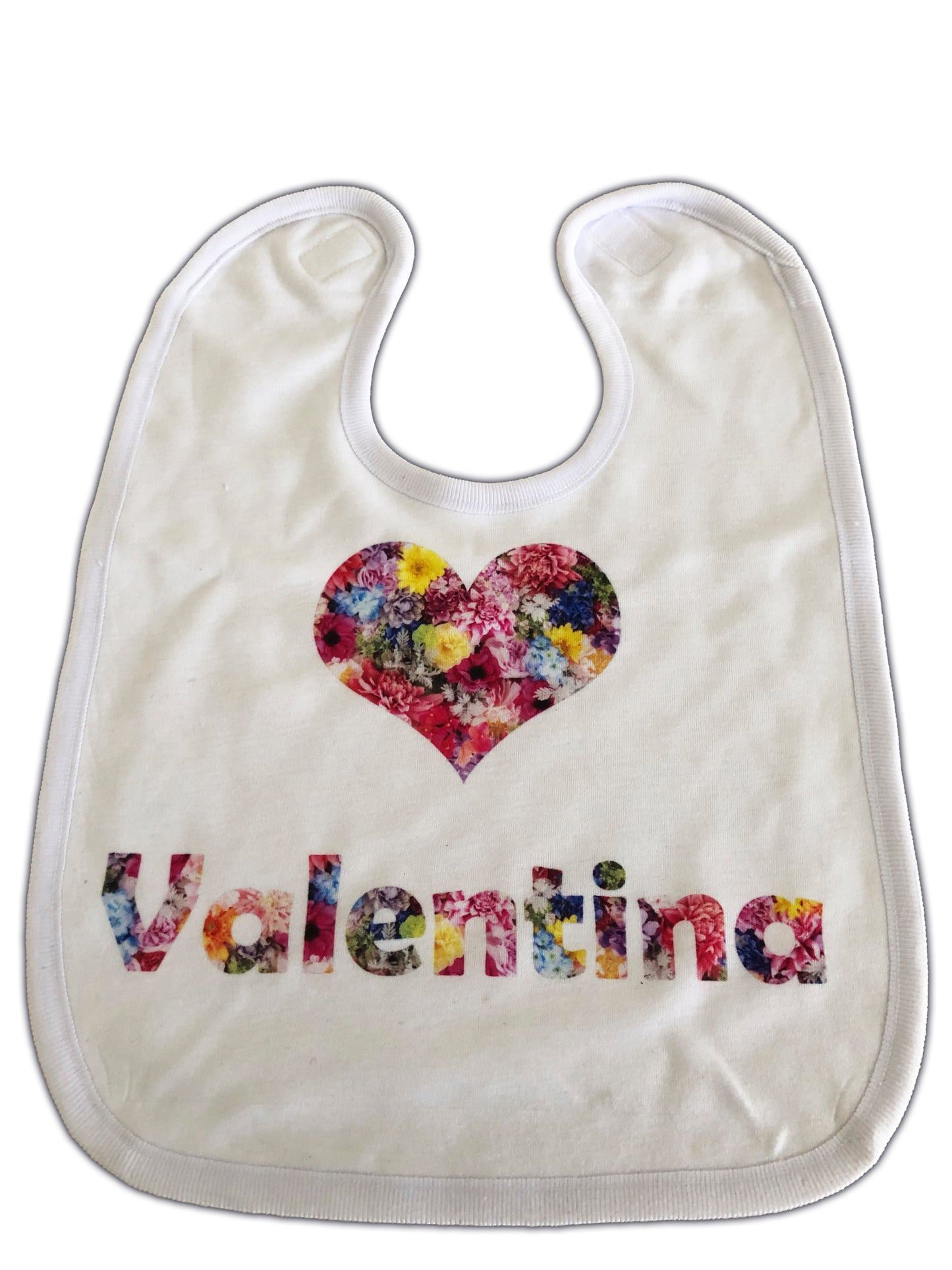 baby bib custom design picture logo name personalised personalization gift