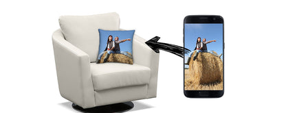 custom print cushion decoration home personalised pillows 