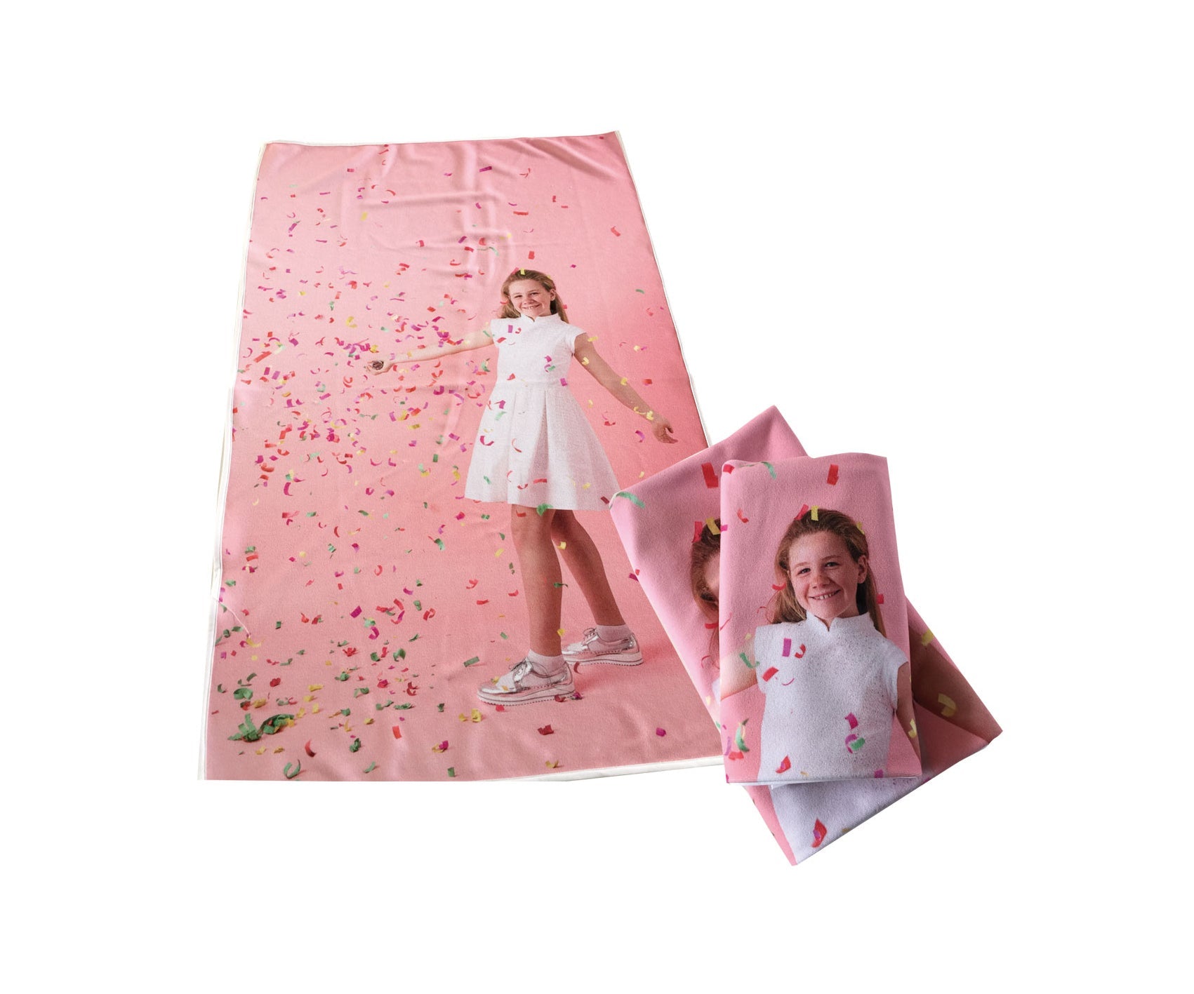 microfresh towels custom made personalised beach travel photo