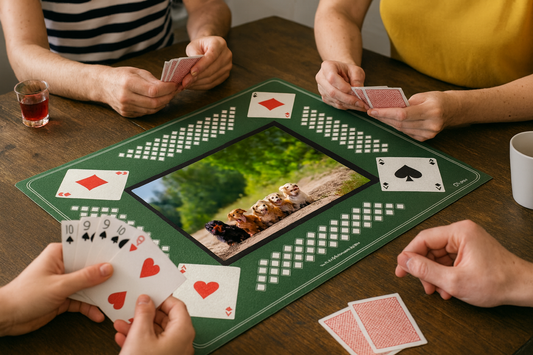 card mat green custom games