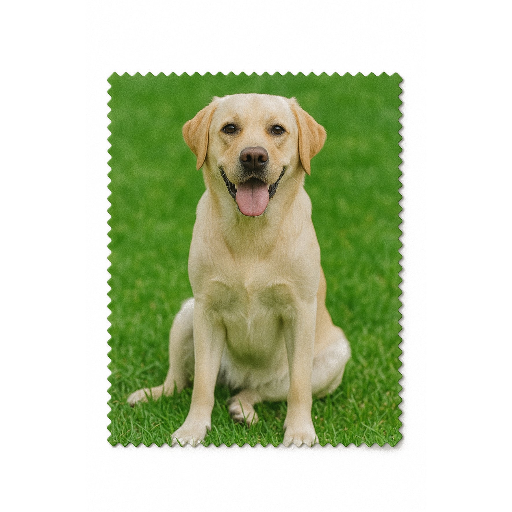 glass cleaning cloth personalised