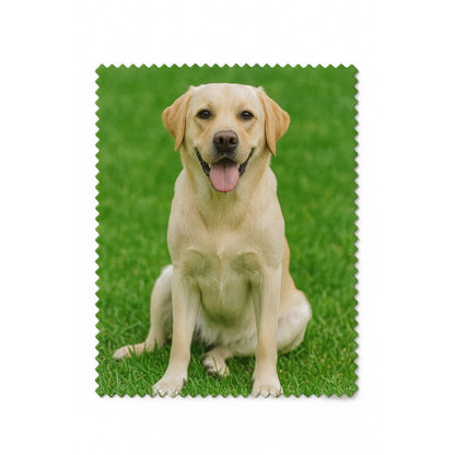 glass cleaning cloth personalised