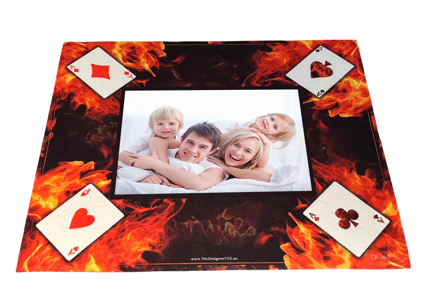 card mat photo personalised custom games