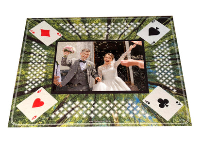 card mat photo personalised custom games