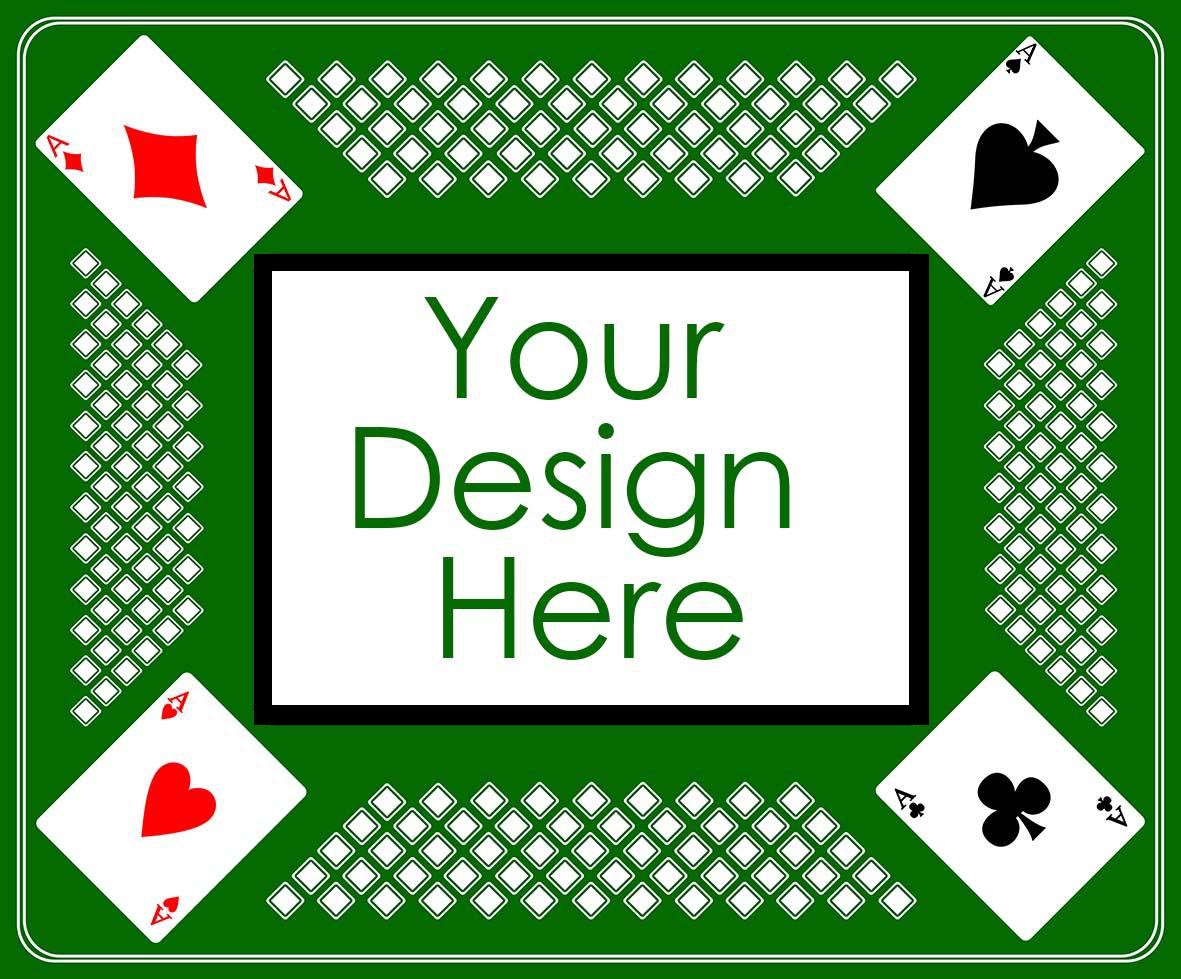 card mat photo personalised custom games