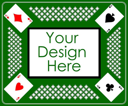 card mat photo personalised custom games