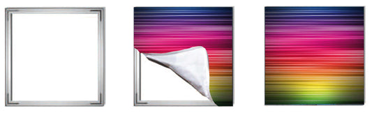 textile frame wall mounting decoration custom personalised