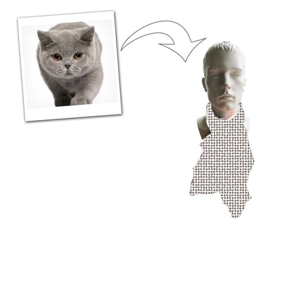 personalised scarf custom picture fashion