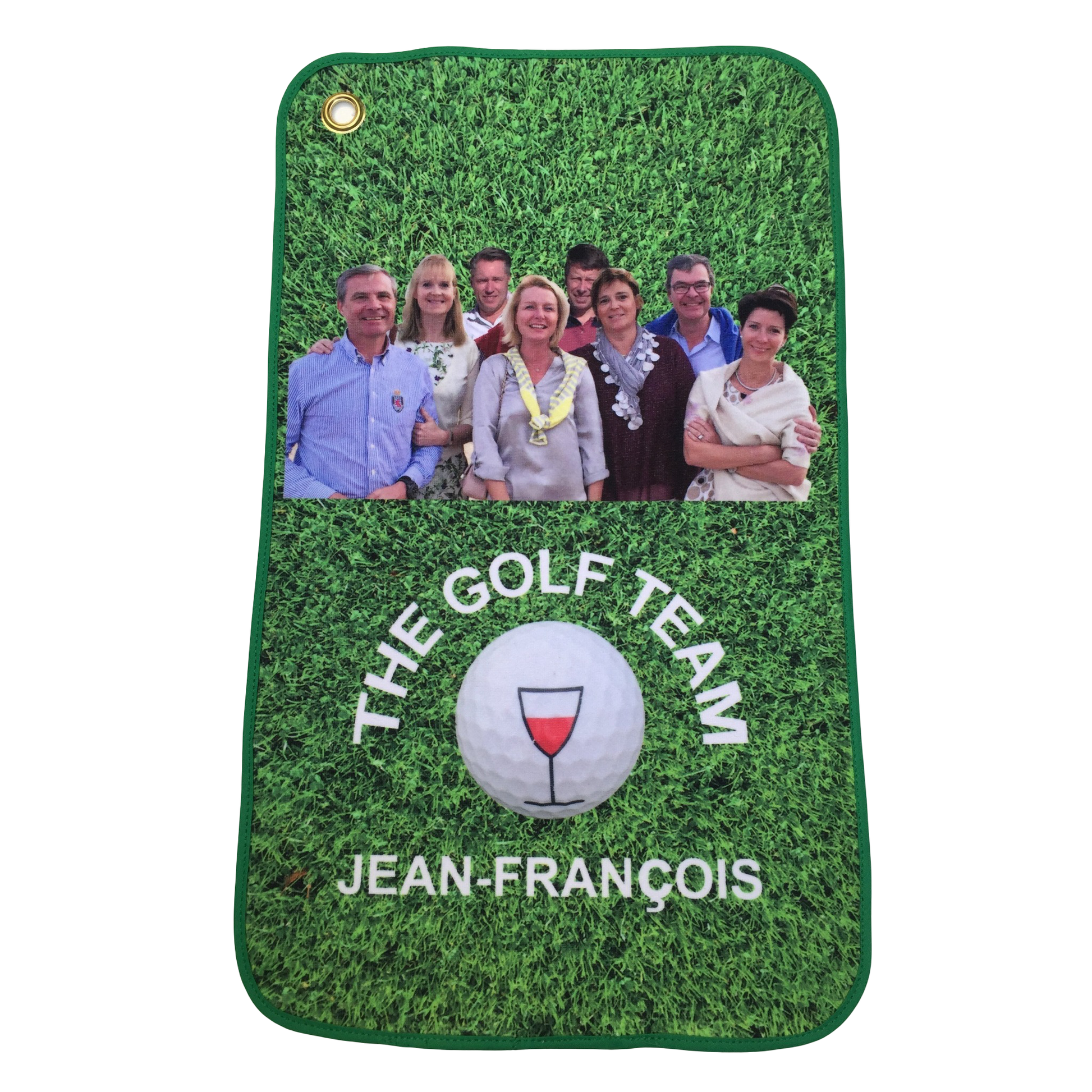 golf towel custom print personalised photo picture golfclub sport