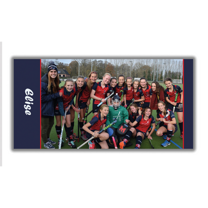 microfresh towels custom made personalised beach travel photo