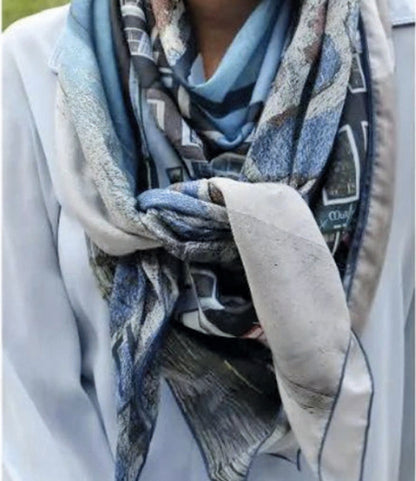 personalised scarf custom picture fashion